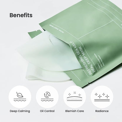 Biodance Refreshing Sea Kelp Real Deep Mask (1pc or 4pcs)