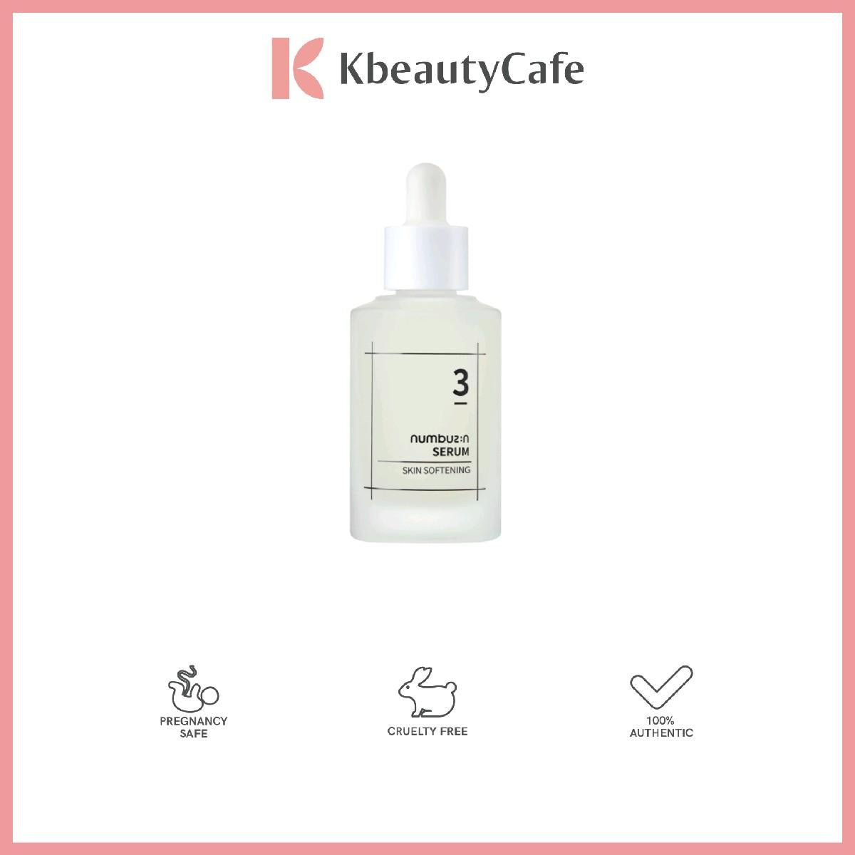 Numbuzin Serum (No. 3 Skin Softening, 4 Collagen 73%, 5 Blemish, 6 Deep Sleep, 5 Vitamin Concentrated) - Dark Spot, Anti-Aging, Hydrating