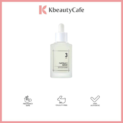 Numbuzin Serum (No. 3 Skin Softening, 4 Collagen 73%, 5 Blemish, 6 Deep Sleep, 5 Vitamin Concentrated) - Dark Spot, Anti-Aging, Hydrating