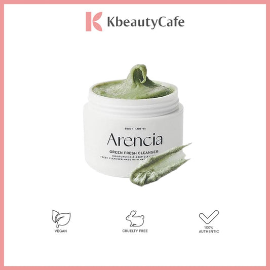 Arencia Fresh Green Cleanser - Deep Pore Rice Cleanser for Oily & Acne-Prone Skin