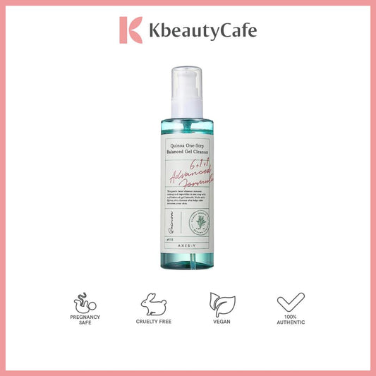 Axis-Y Quinoa One Step Balanced Gel Cleanser 180ml
