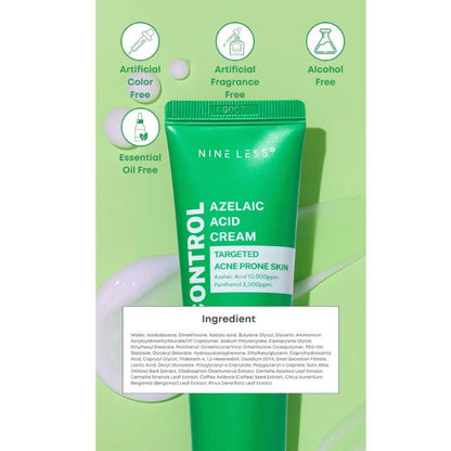 Nine Less A-Control Azelaic Acid Cream