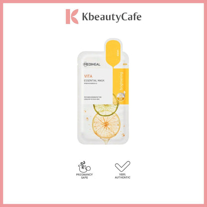 Mediheal Mask Sheets - Teatree | Vita | Lightbeam | Collagen