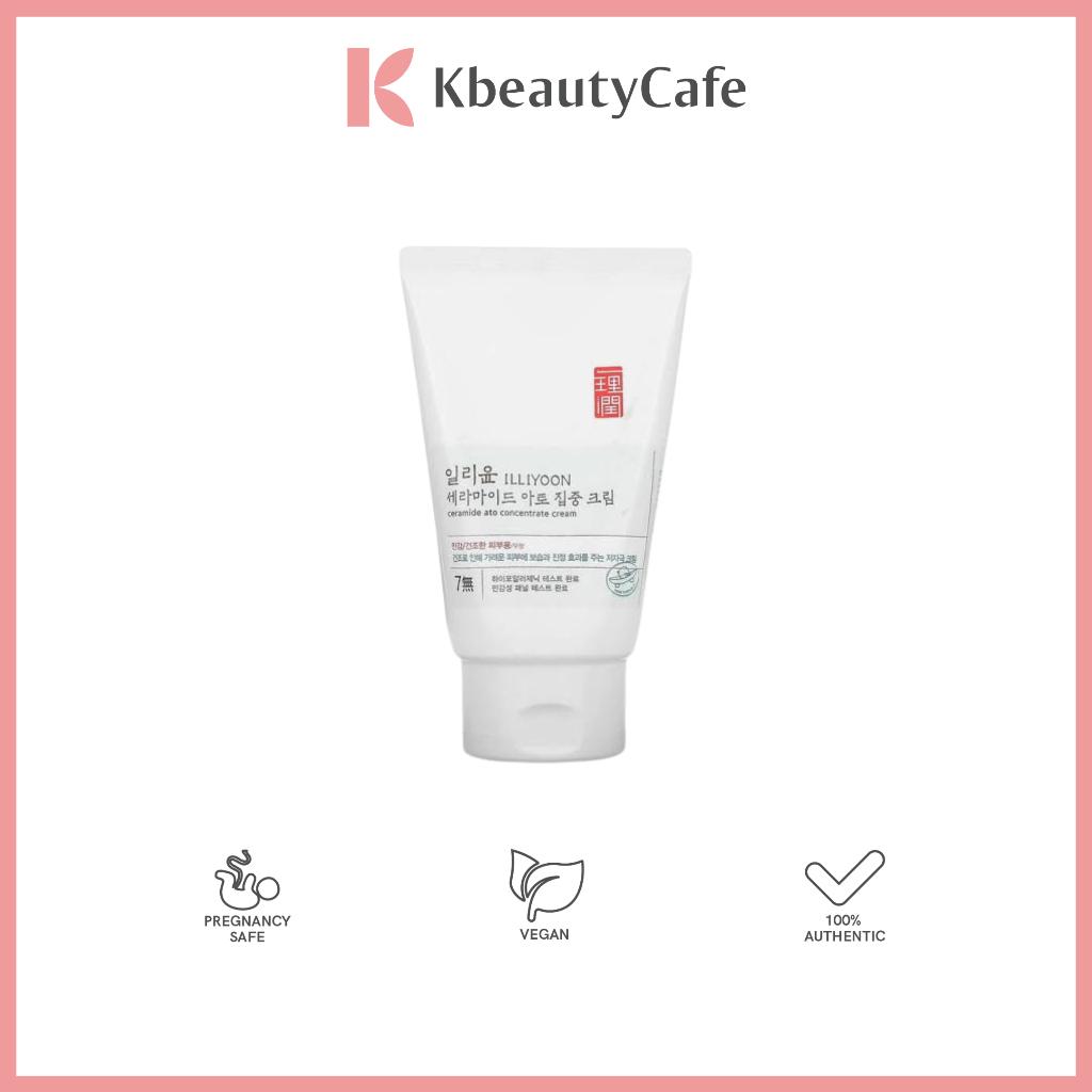 Illiyoon Ceramide Ato Concentrate Cream 200ml - Intensive Moisturizing Barrier Repair Cream for Dry & Sensitive Skin
