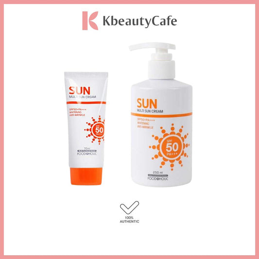 Foodaholic Multi Sun Cream 70 ml and 250 ml