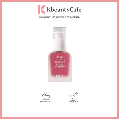 House of HUR Moist Ampoule Blusher - Long Lasting, Natural-Looking Blush