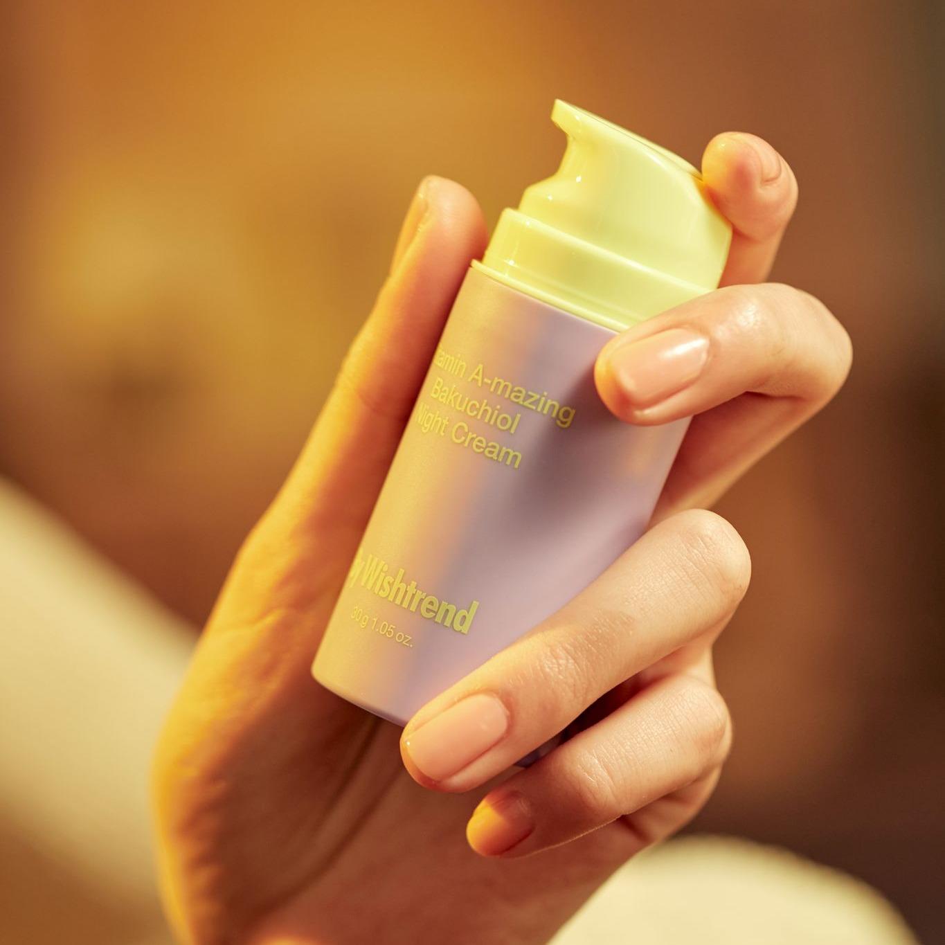 By Wishtrend Vitamin A-mazing Bakuchiol Night Cream 10g / 30g / Body Lotion