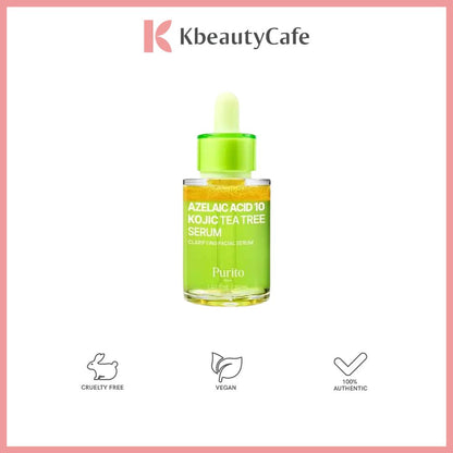 Purito Azelaic Acid 10 Kojic Tea Tree Serum 30ml