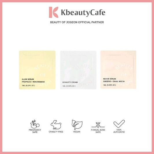 Beauty of Joseon Glow / Revive Serum / Dynasty Cream (Sachet Sample)
