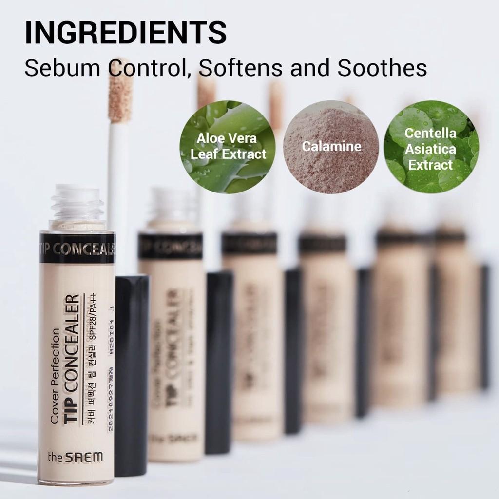 The SAEM Cover Perfection Triple Pot Concealer