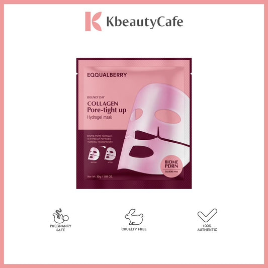 Eqqualberry Collagen Pore-Tight Up Hydrogel Mask