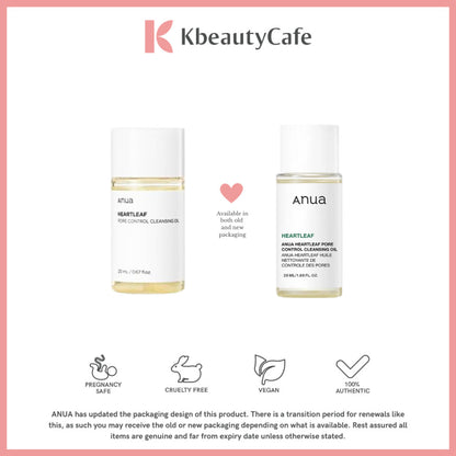 Anua Heartleaf Pore Control Cleansing Oil