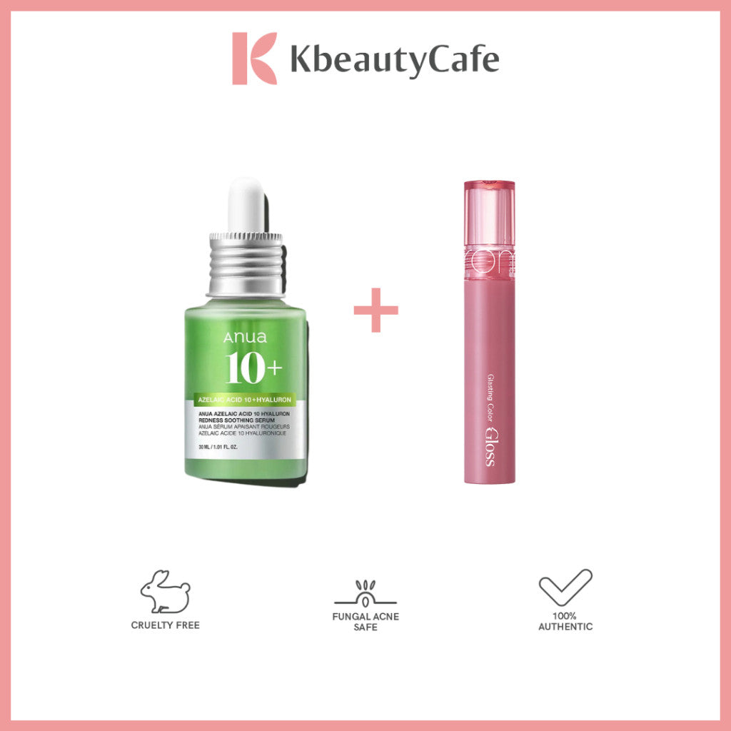 Anua Azelaic Acid 10 Hyaluron Redness Soothing Serum 30ml - Redness Relief & Pimple Care for Acne