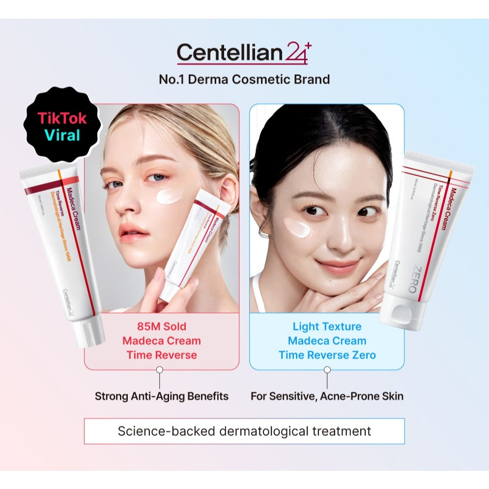 Centellian24 Madeca Cream Active Renew PDRN | Time Reverse | Time Reverse Zero