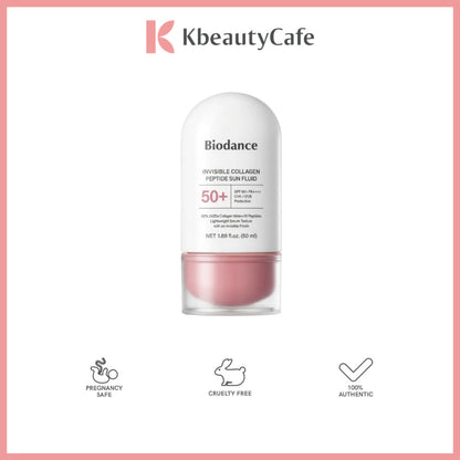 Biodance Invisible Collagen Peptide Sun Fluid 50ml