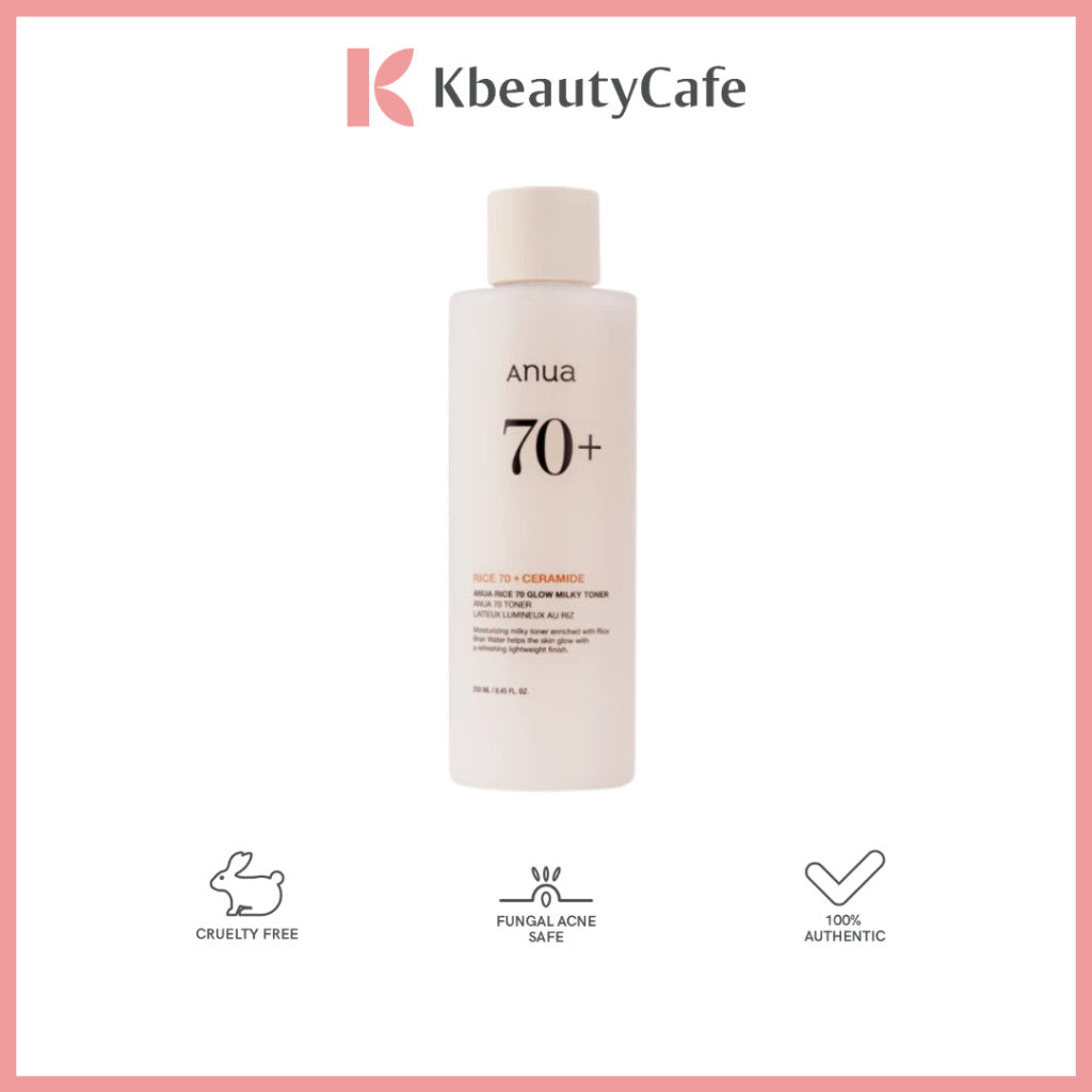 Anua Rice 70 Milky Glow Toner 250 ml