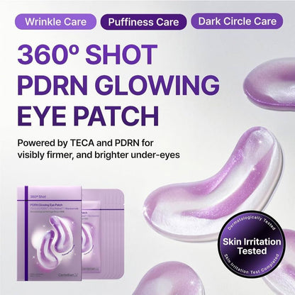 Centellian24 360º Shot PDRN Glowing Eye Patch (6 Pairs)