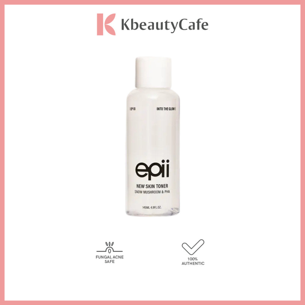 Epii New Skin Toner - Snow Mushroom & PHA 145ml