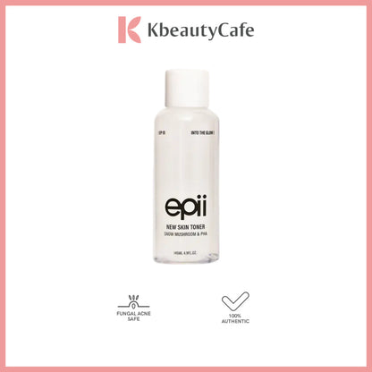 Epii New Skin Toner - Snow Mushroom & PHA 145ml