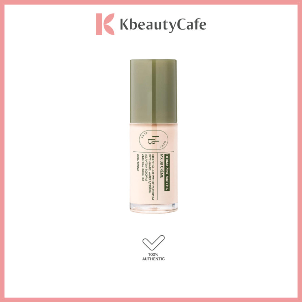 HEVEBLUE Derma Zinc Matcha MX BB Cream 30ml