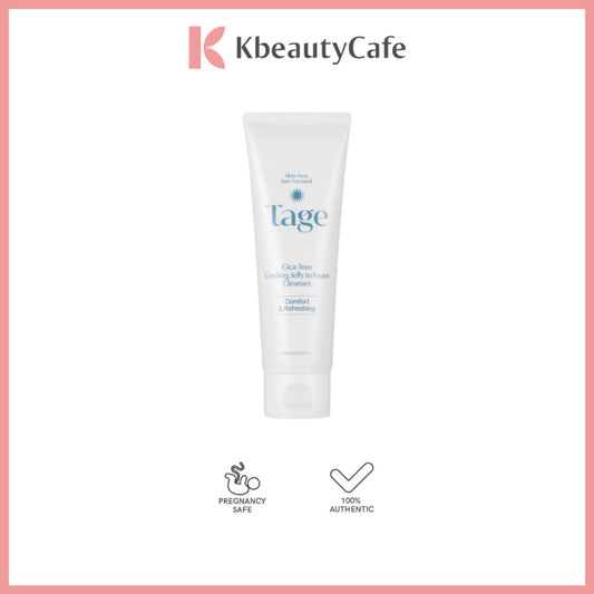 Tage Cica-Tree Cooling Jelly to Foam Cleanser 120ml