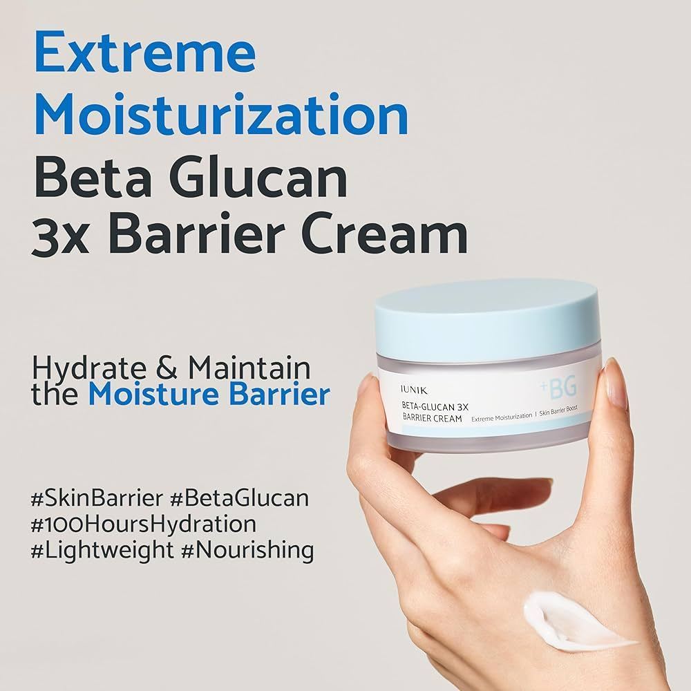 Iunik Beta Glucan 3X Barrier Cream 10ml | 50ml